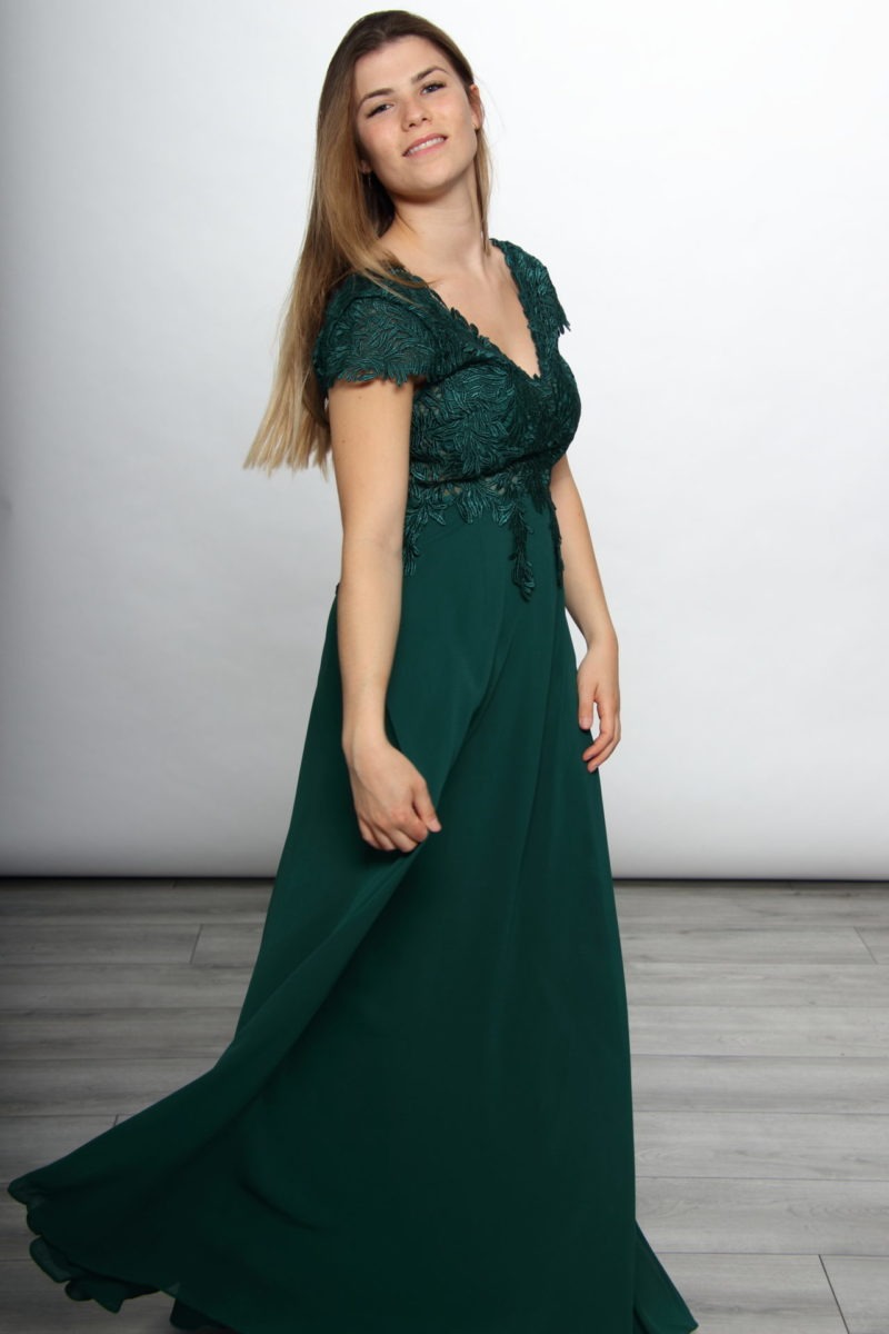Emine donkergroen - Afbeelding 2