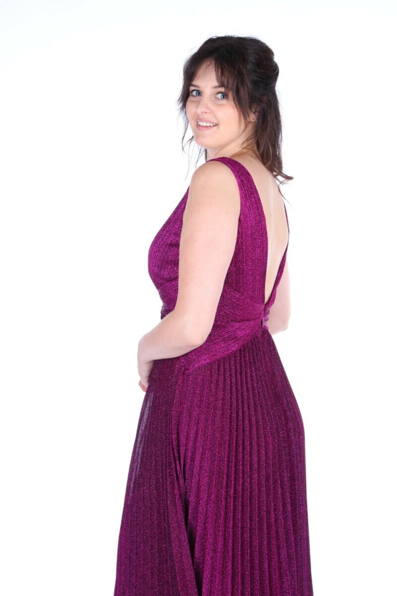 Edisson glitterfuchsia - Afbeelding 2