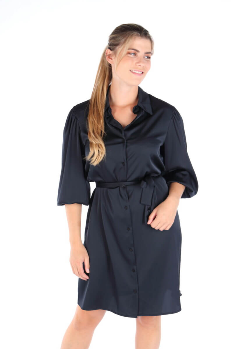 casual zwarte jurk
