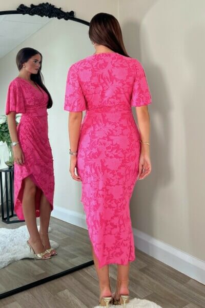 Alternative view of Katasha fuchsia/bloem