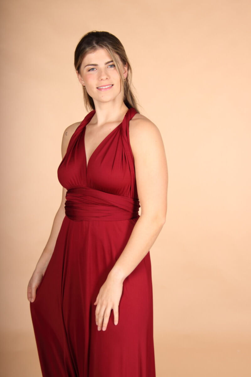 Jolina bordeaux - Afbeelding 5