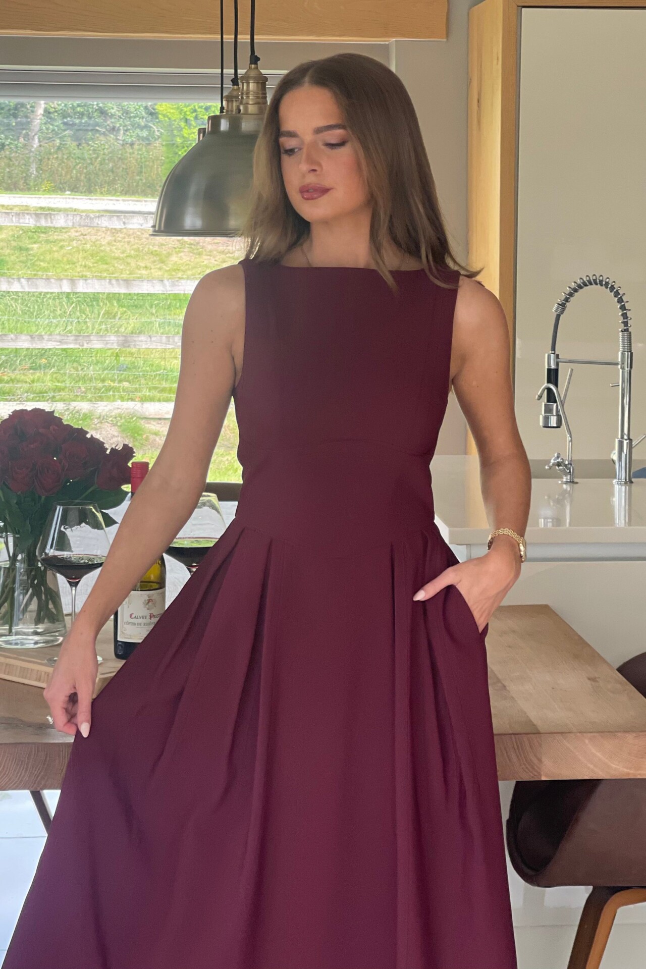 Kestie bordeaux - Afbeelding 4