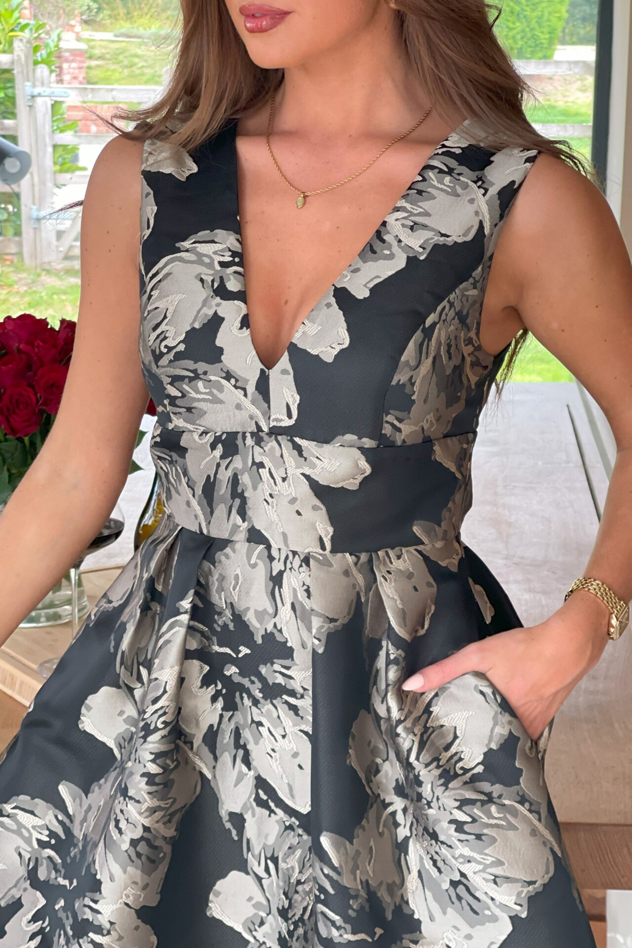 Kessinia zwart/goud - Afbeelding 2