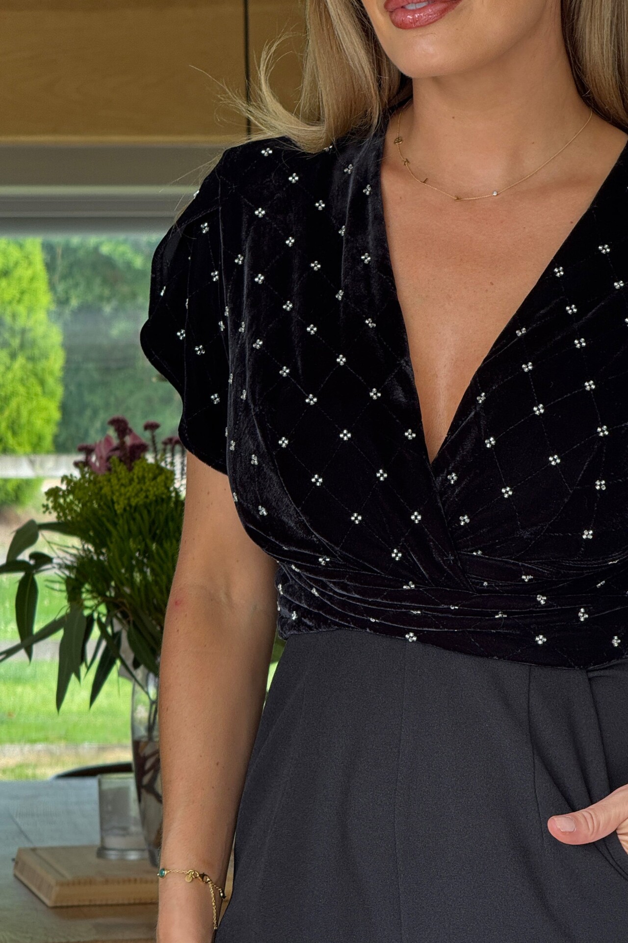 Katashy zwart/fluweel - Afbeelding 4