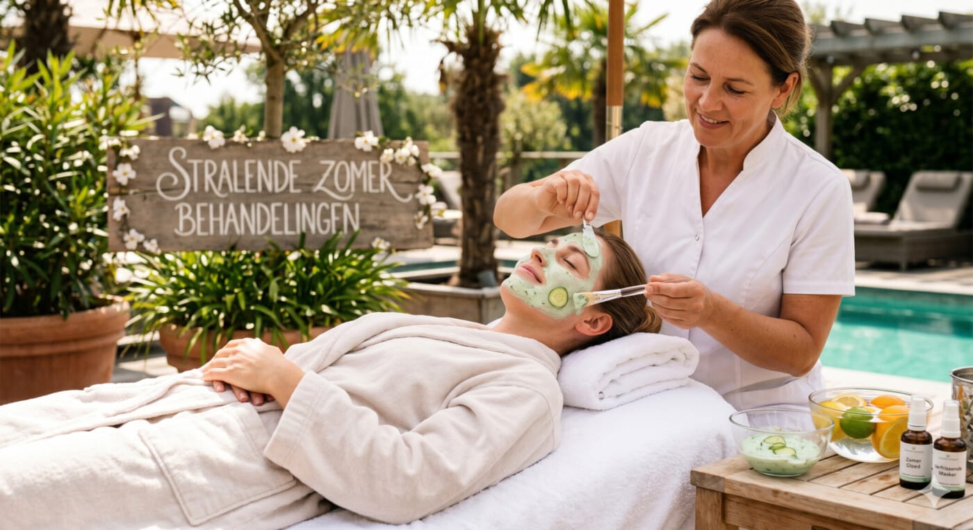 behandeling masker op gezicht