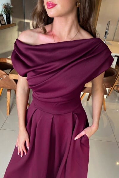Alternative view of Ketty bordeaux