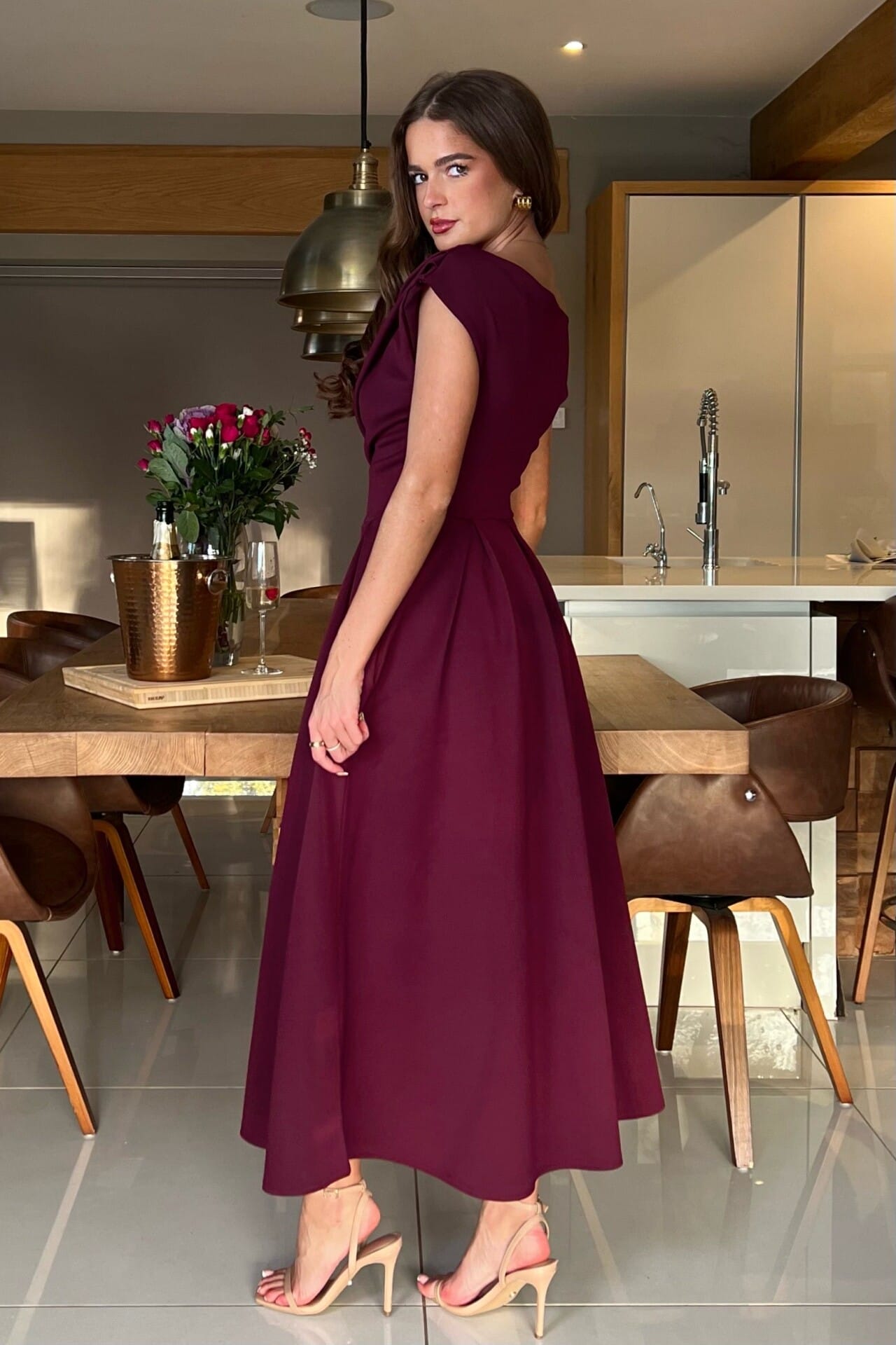 Ketty bordeaux - Afbeelding 3